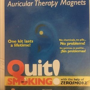 Quit smoking! Magnetic pressure point